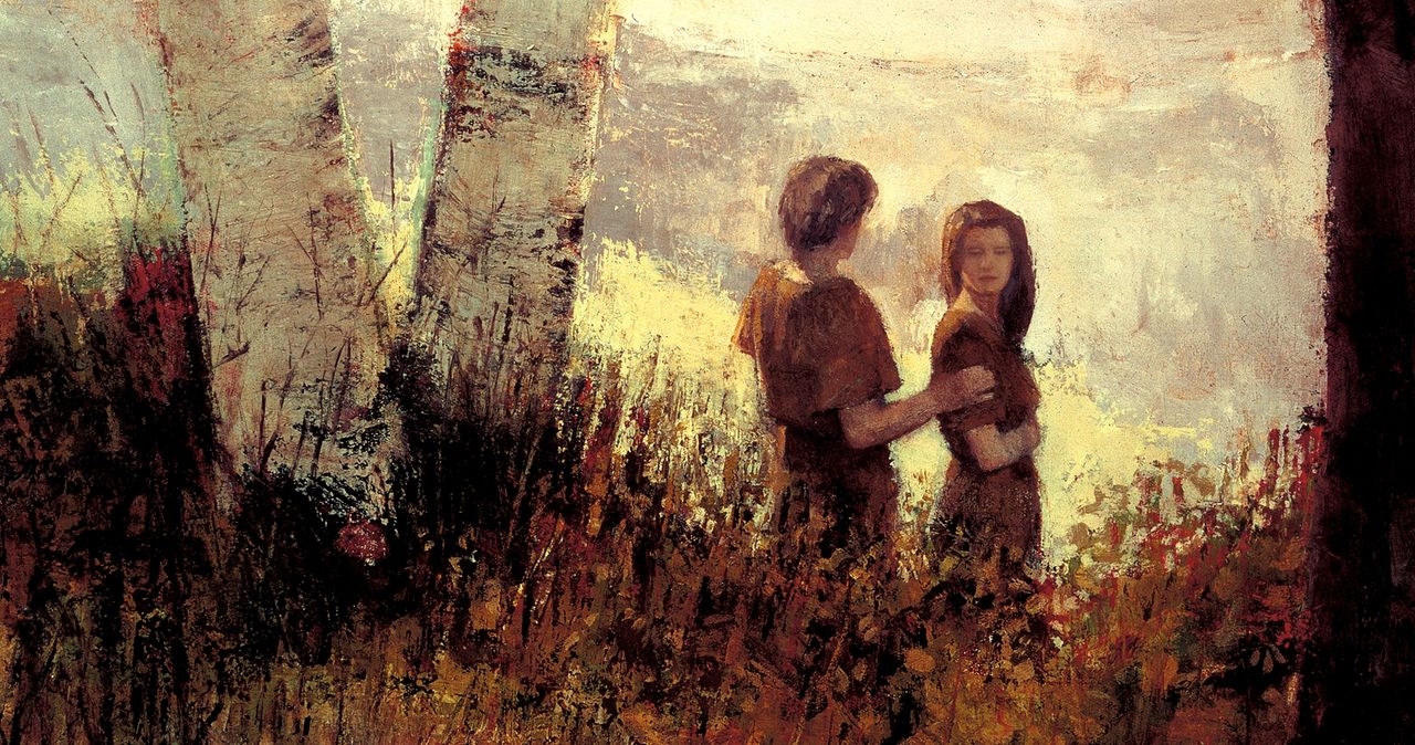 Adam et Ève dans le jardin d’Éden